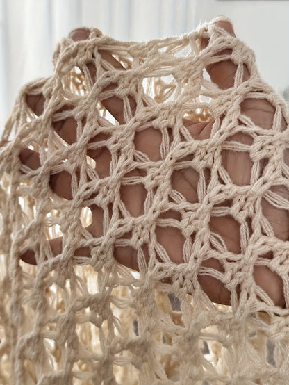 Etleva - Eleganter Hohler Strickjacke Mit Fledermausärmeln